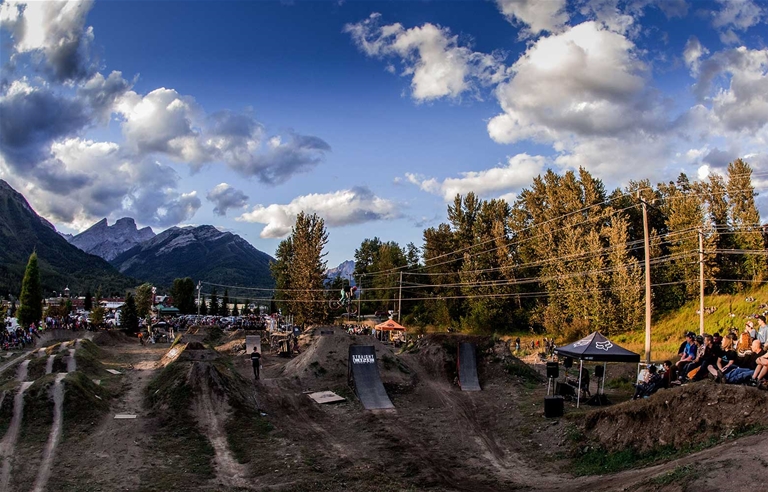 WAM BAM event at the dirt jump park