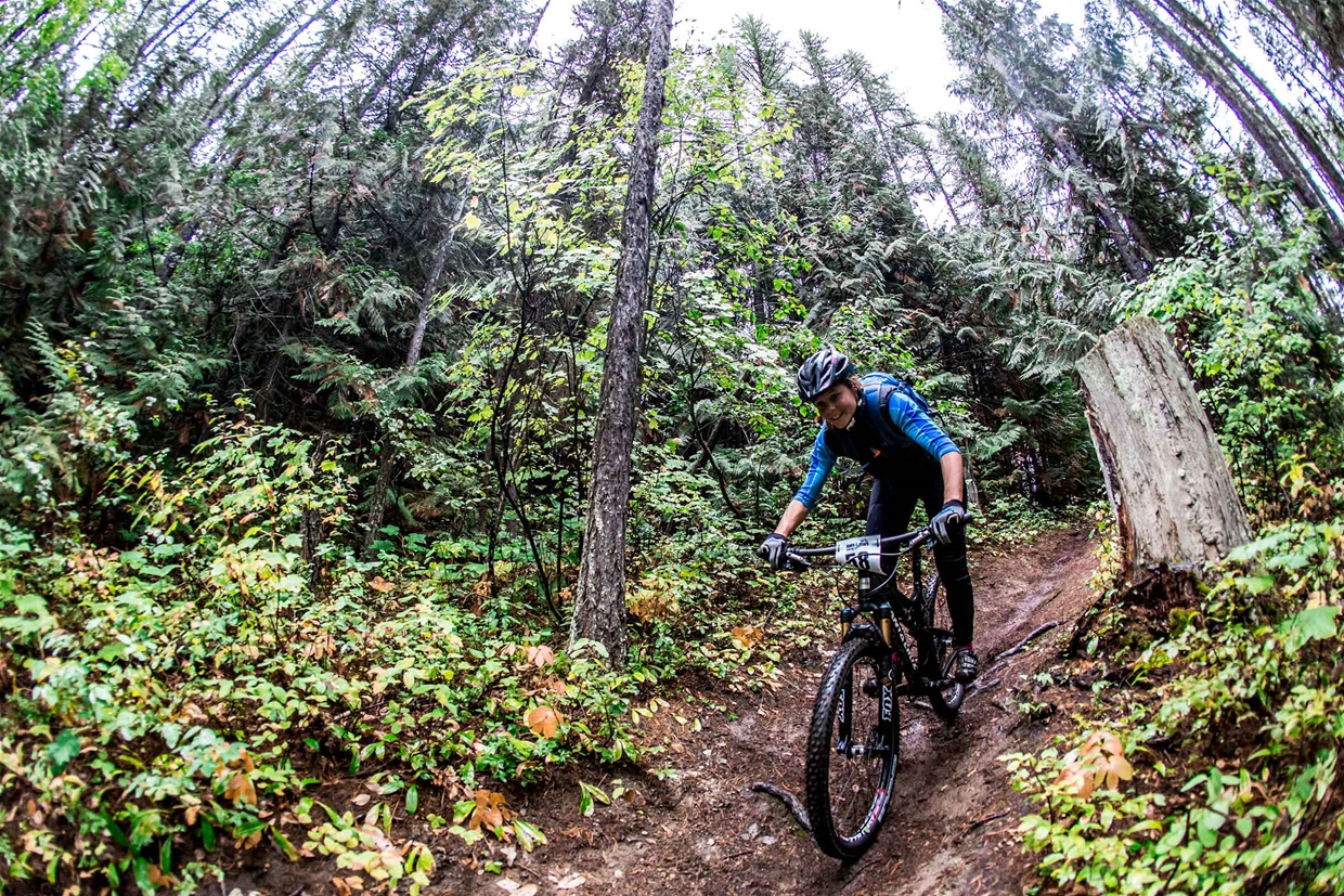 Tears & Gears Duathlon - mountain bike competitor