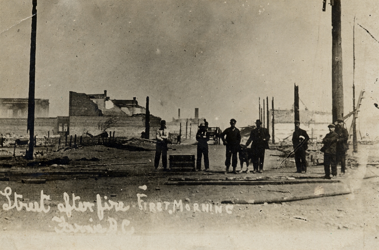 Great Fire of 1908 in Fernie