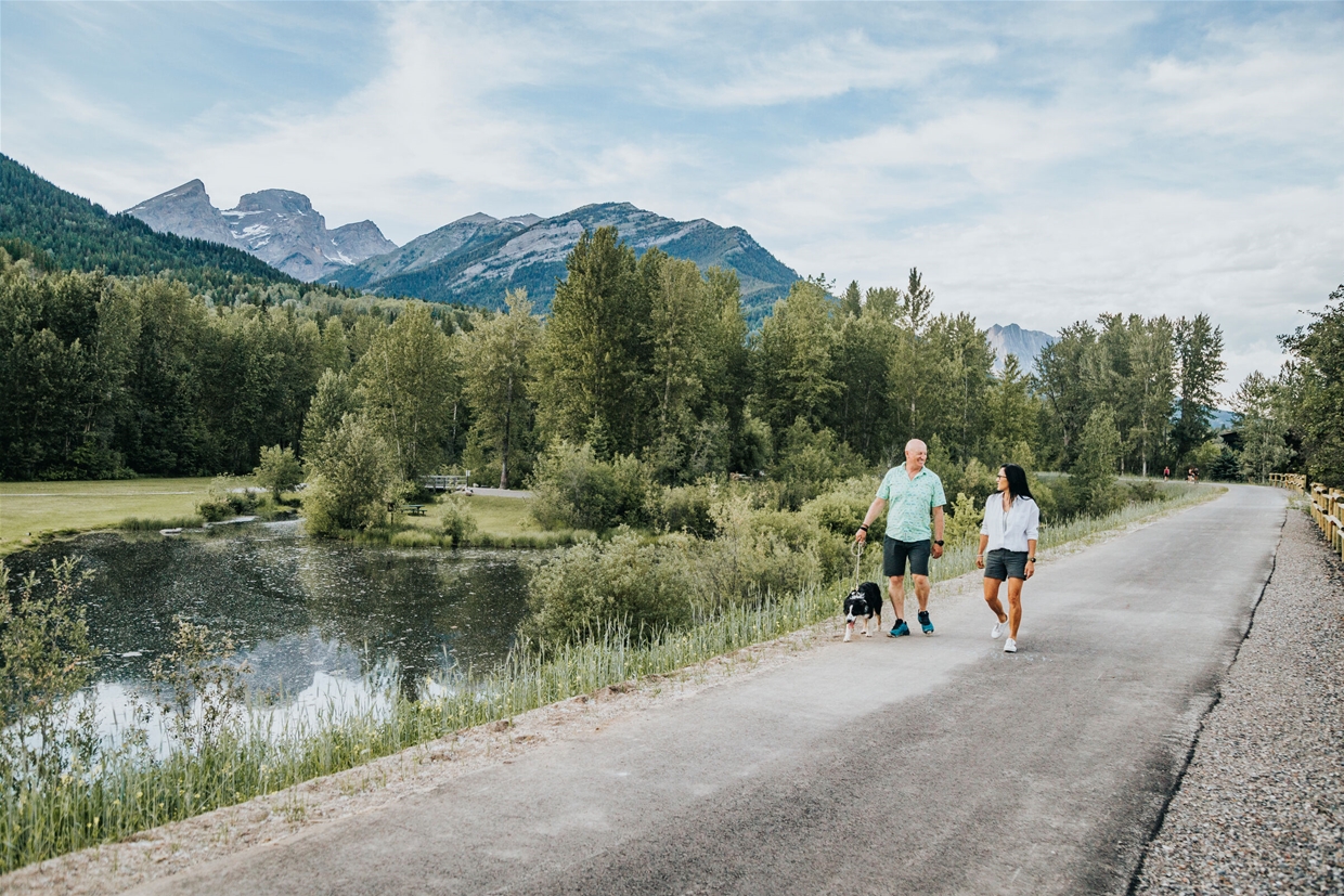 The Annex Park boasts incredible Rocky Mountain views