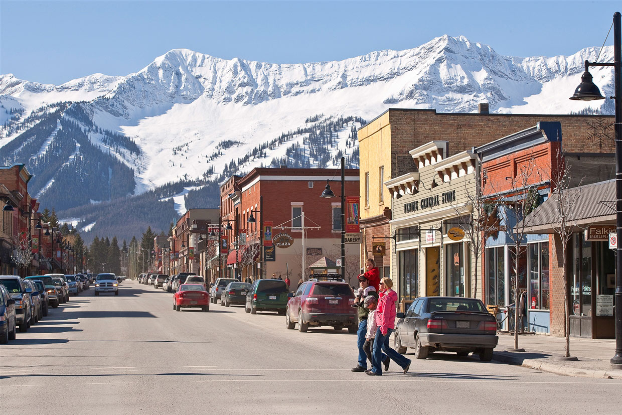 Shop downtown Fernie