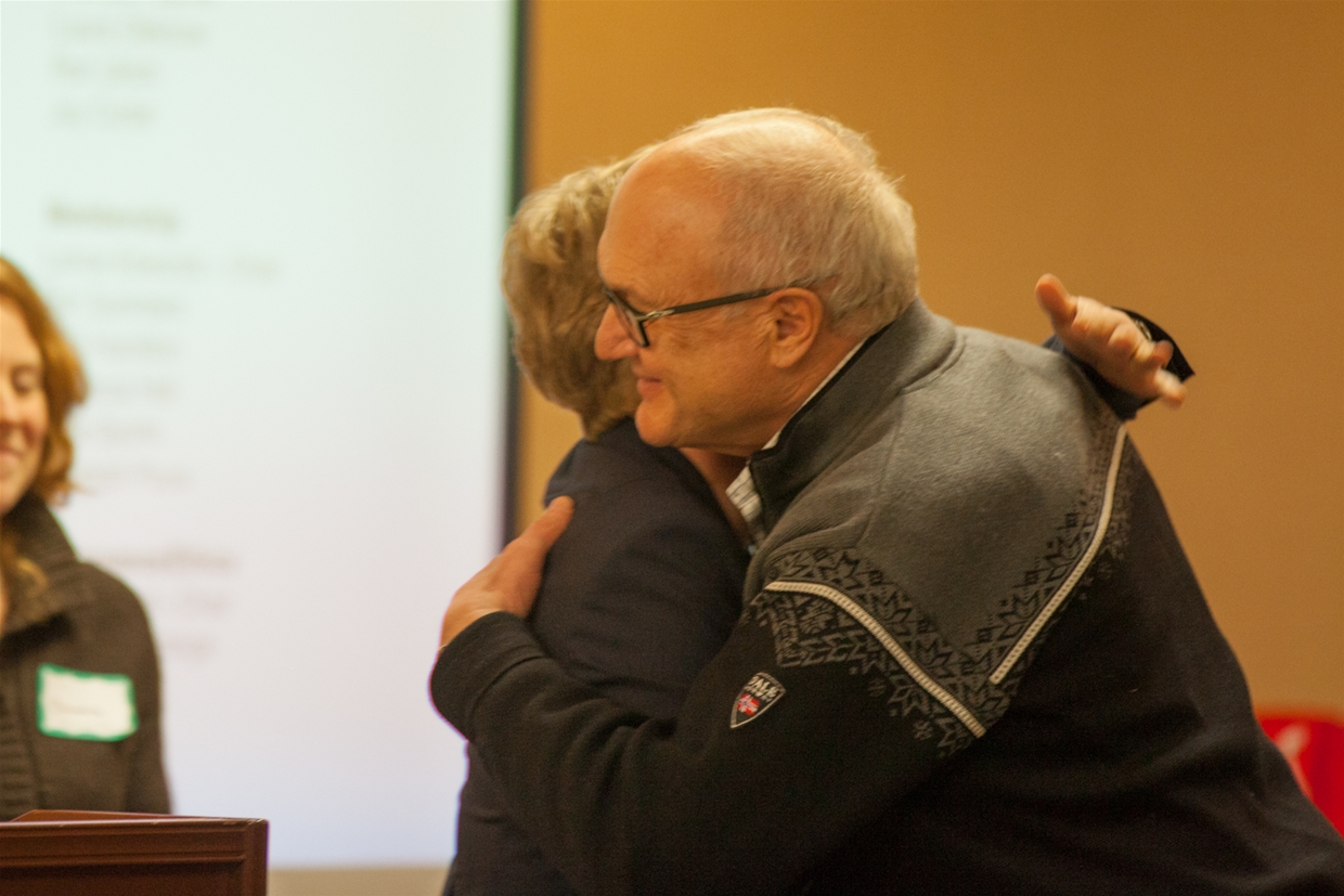 Tourism Fernie AGM Event 2017 - Board Member Appreciation, Shelley L'Estrange & Mike Delich
