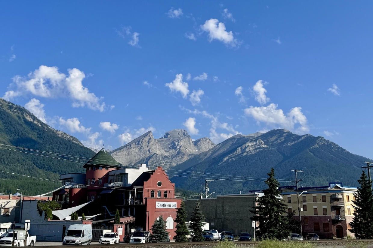 Looking North from First Avenue. 9:08am, Friday, August 1st, 2025