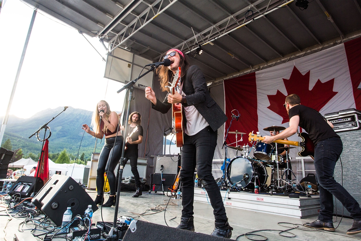 Canada Day in Fernie