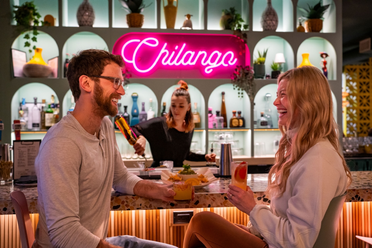 Dining at Chilango  - a fabulous Mexican restaurant in Fernie