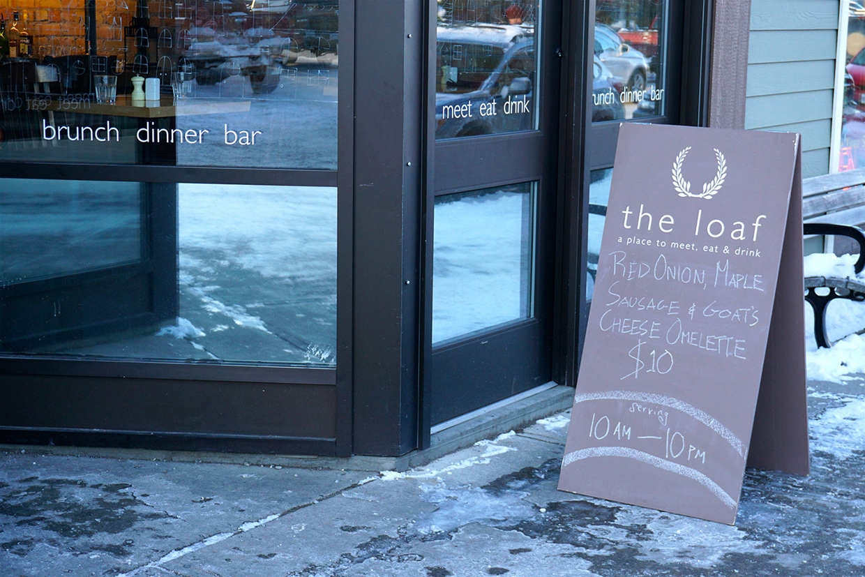 Loaf Restaurant in Historic Downtown Fernie