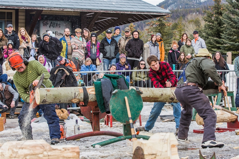 Griz Days Festival - Lumberjack Show