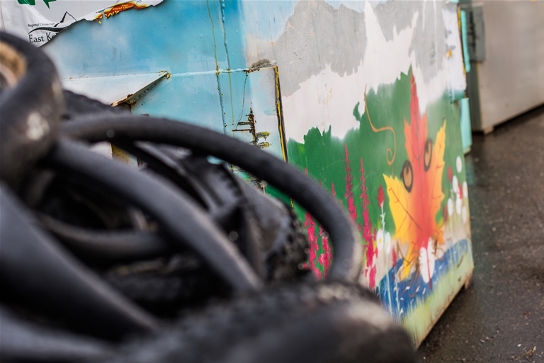 Dumpster Art  by Gearhub