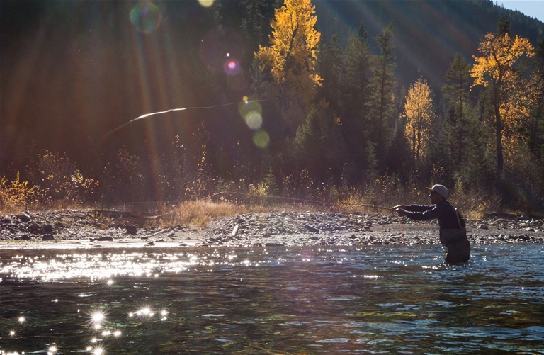 Fall fly fishing the Wigwam River