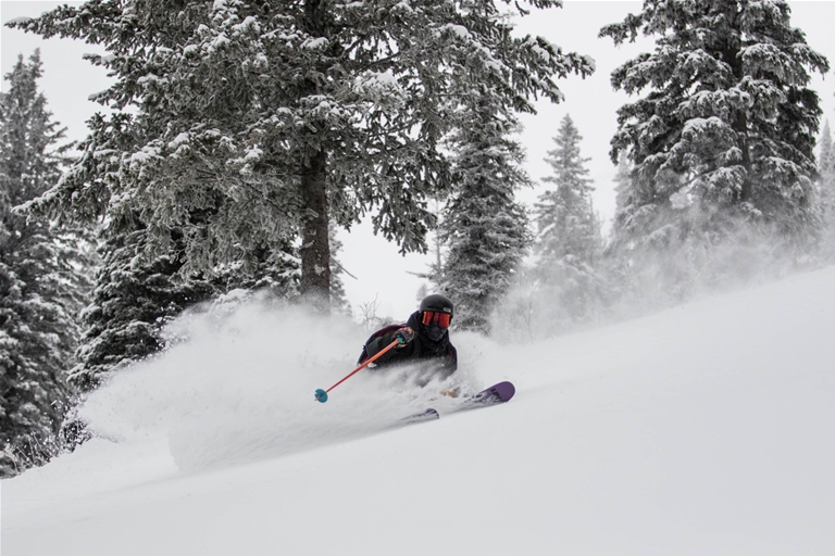 Skiing New Side at Fernie Alpine Resort