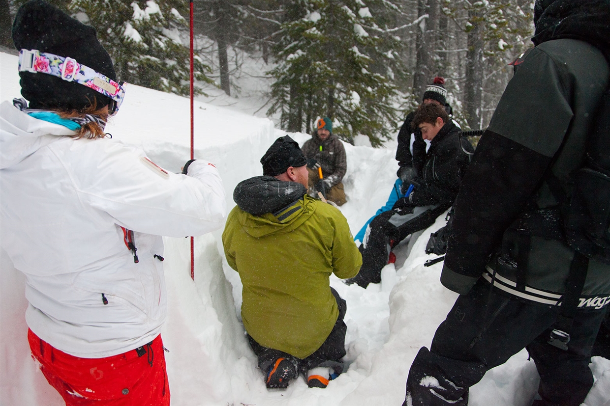 Avalanche Safety Training with Elk Valley Snow Shepherds