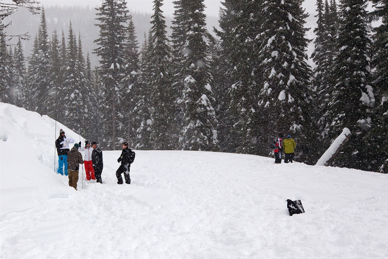 Avalanche Safety Training with Elk Valley Snow Shepherds
