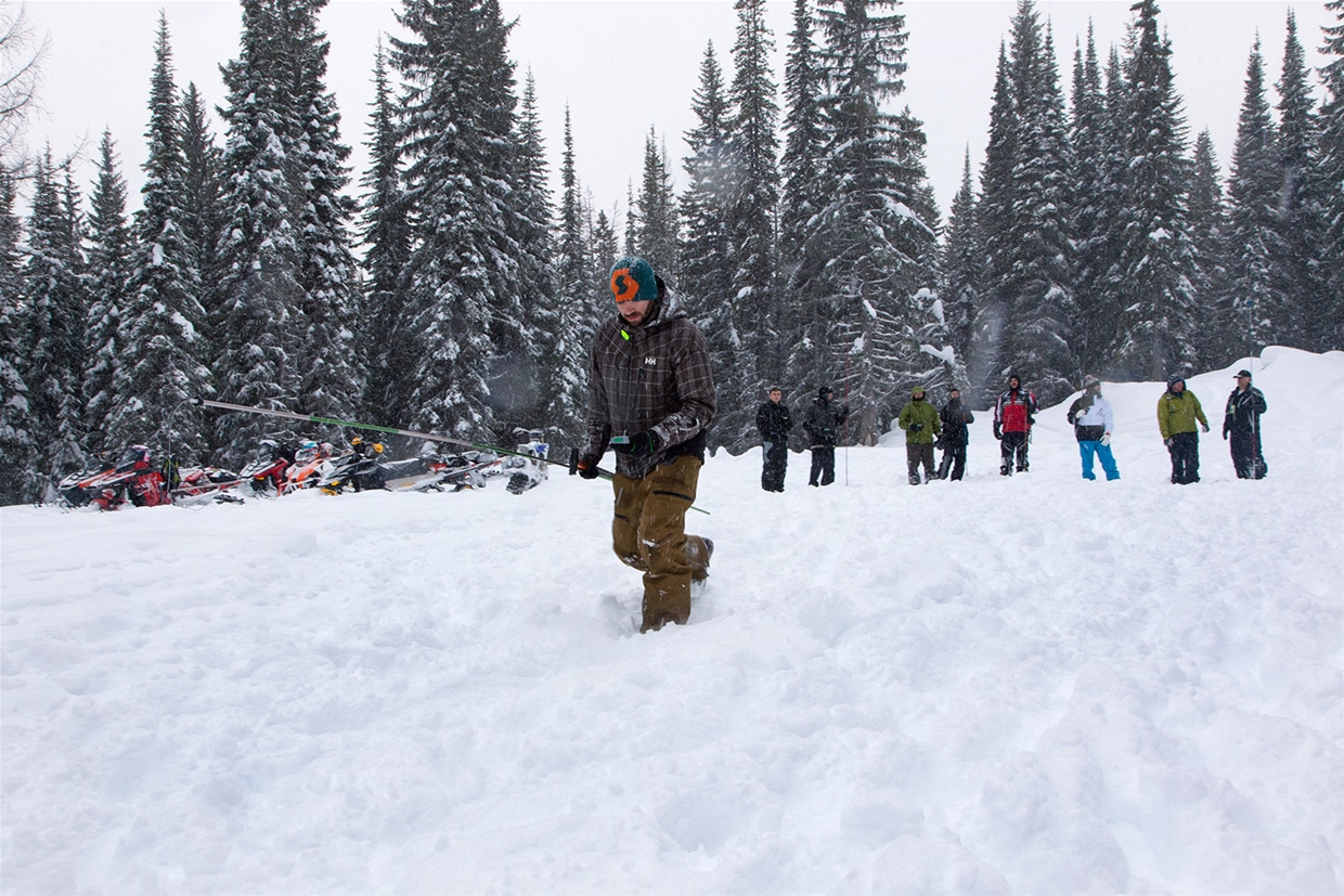 Avalanche Safety Training with Elk Valley Snow Shepherds