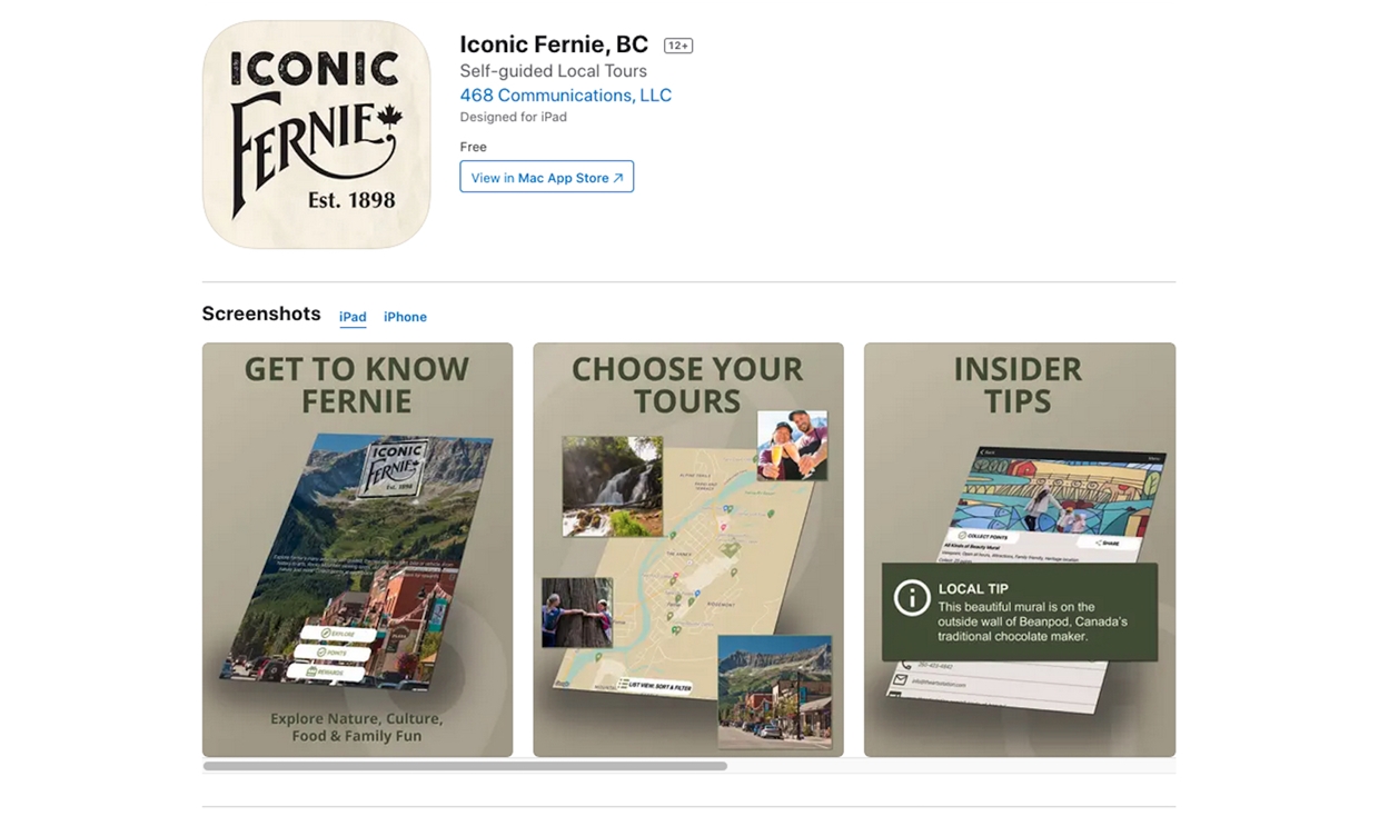 Iconic Fernie on App Store