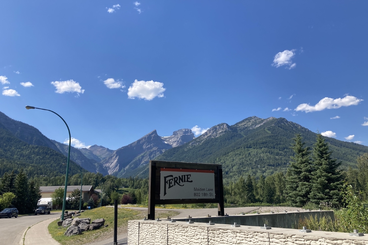 Maiden Lake, looking North. 1pm, Tuesday, July 1st, 2025.