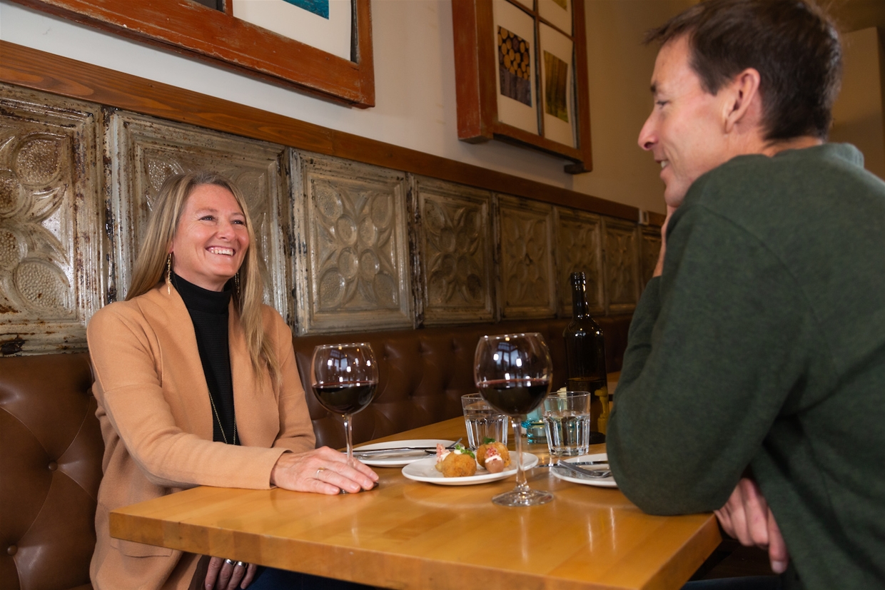 Enjoy a romantic dinner at The Loaf