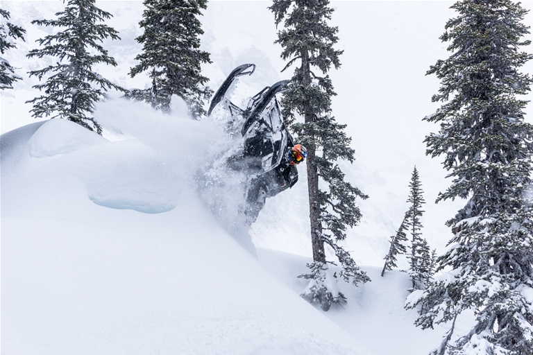 Snowmobiling the valley's endless backcountry