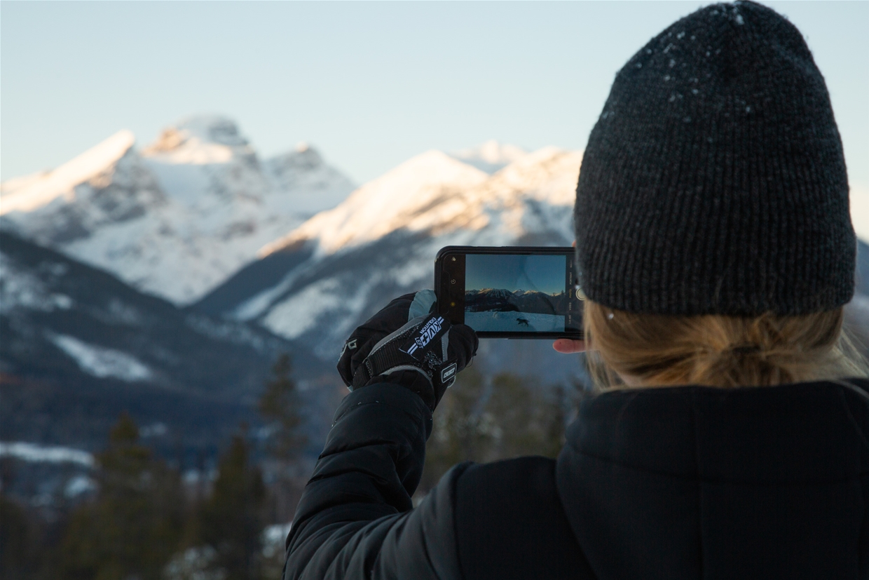 Photo worthy moments for Instagram from Montane Hut