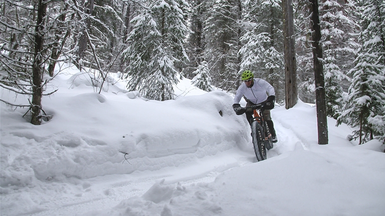 Fatbiking in Fernie