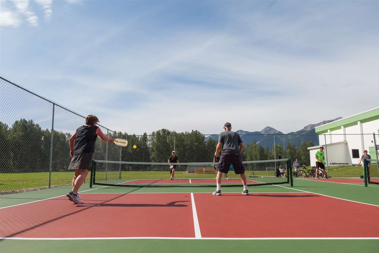 Pickleball Courts in Max Turyk Facility