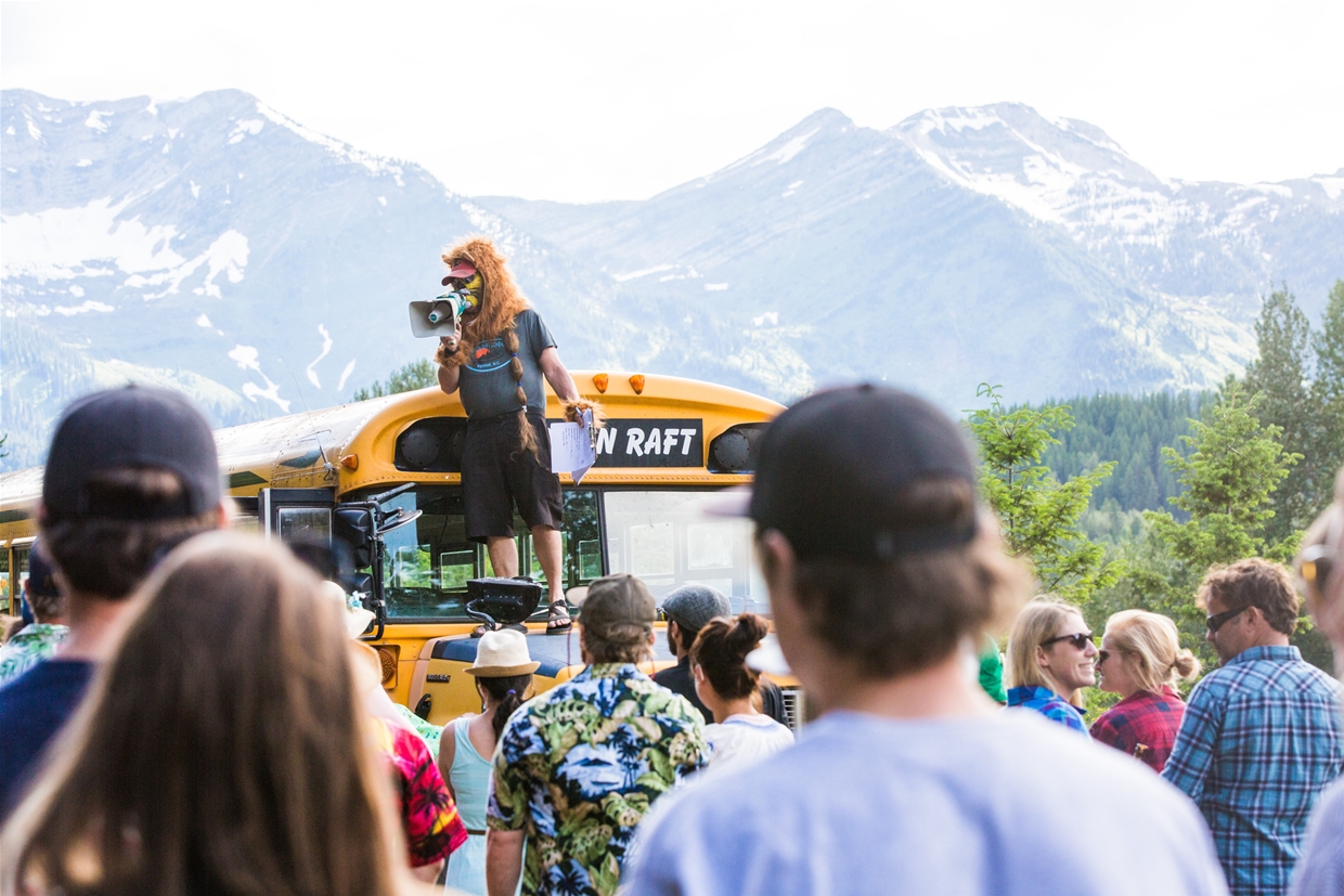 Fancy dress is totally encouraged