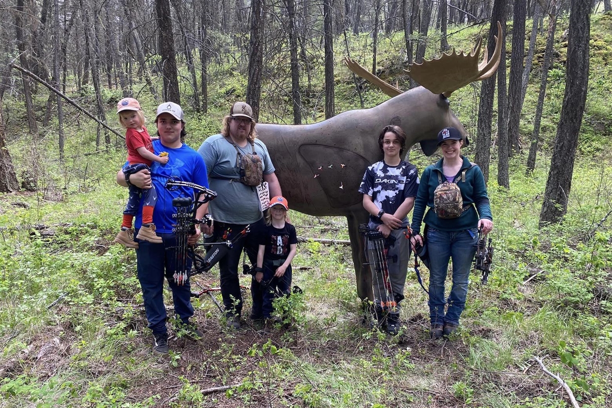 3D Archery with the Fernie Rod & Gun Club
