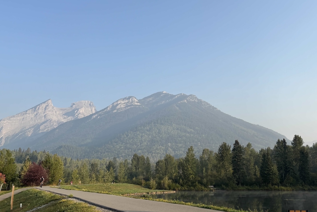 Looking North from Maiden Lake. 8.25am, Wednesday, September 3rd, 2025.