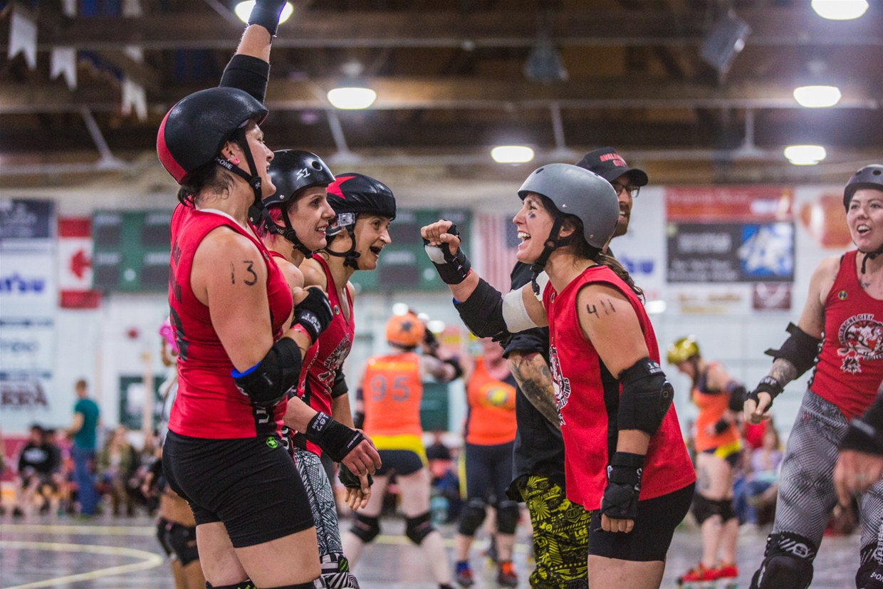 Fernie's Avalanche City Roller Girls