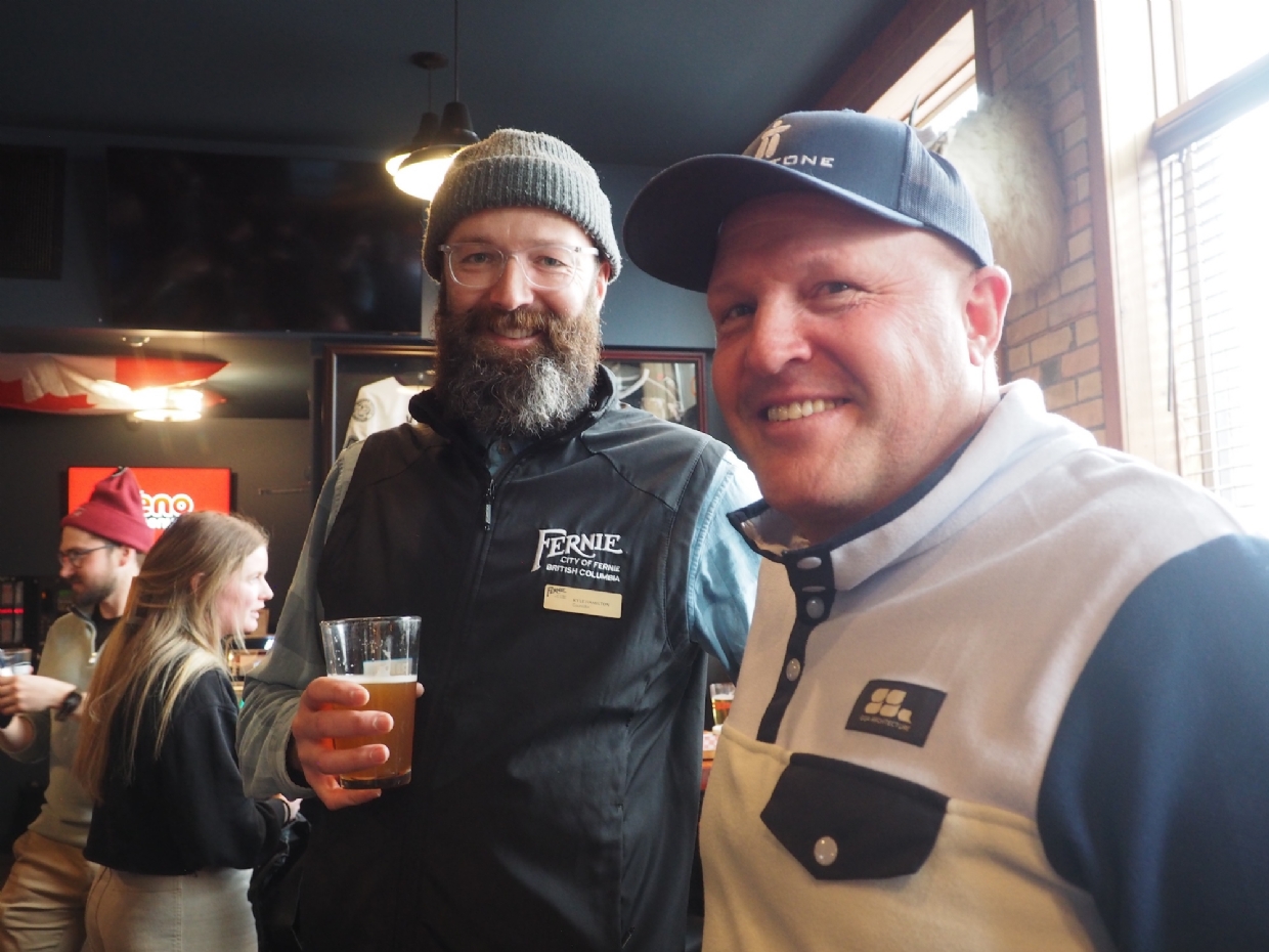 Representatives from City of Fernie Council and Parastone Developments