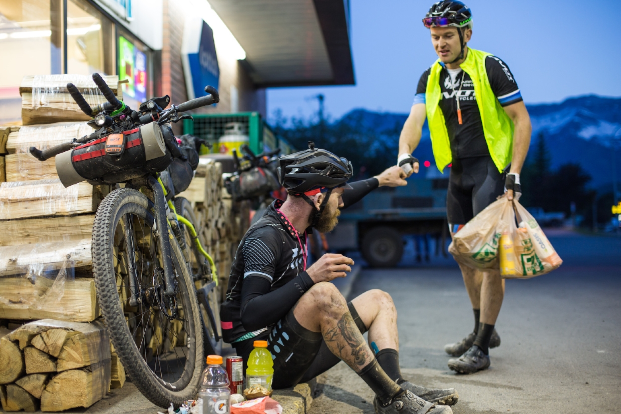 The Tour Divide - Riders celebrate arriving in Fernie!