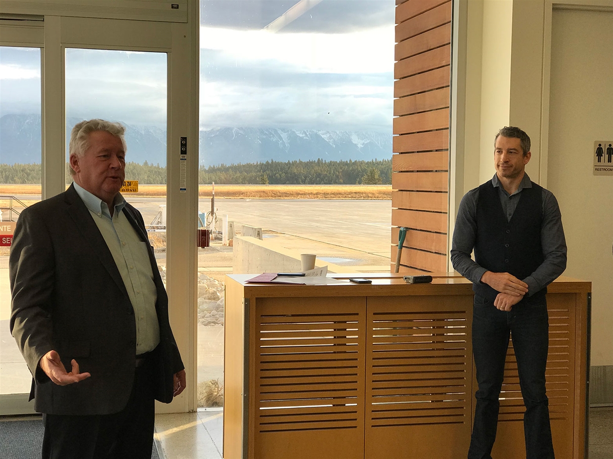 Cranbrook Mayor and Cranbrook Airport Manager