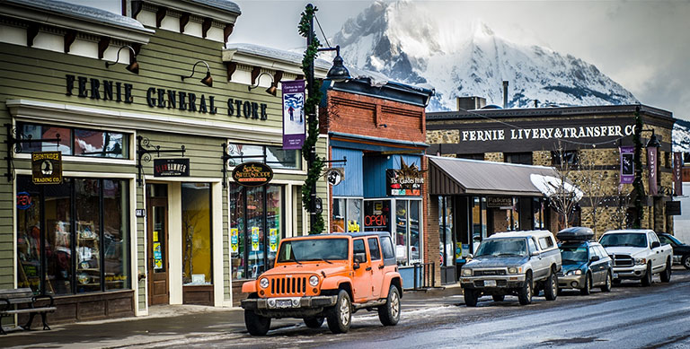 Spend some time shopping down the main street