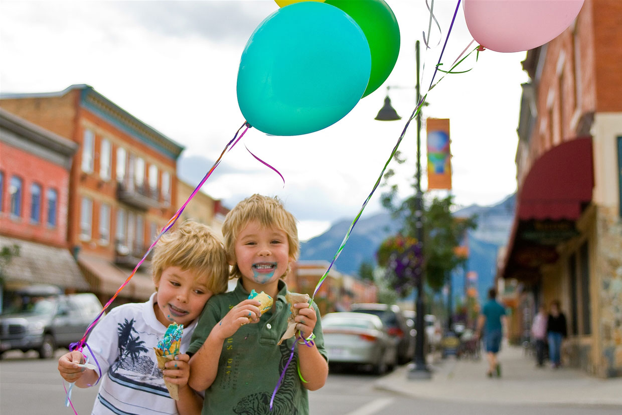Balloons & Ice Cream!