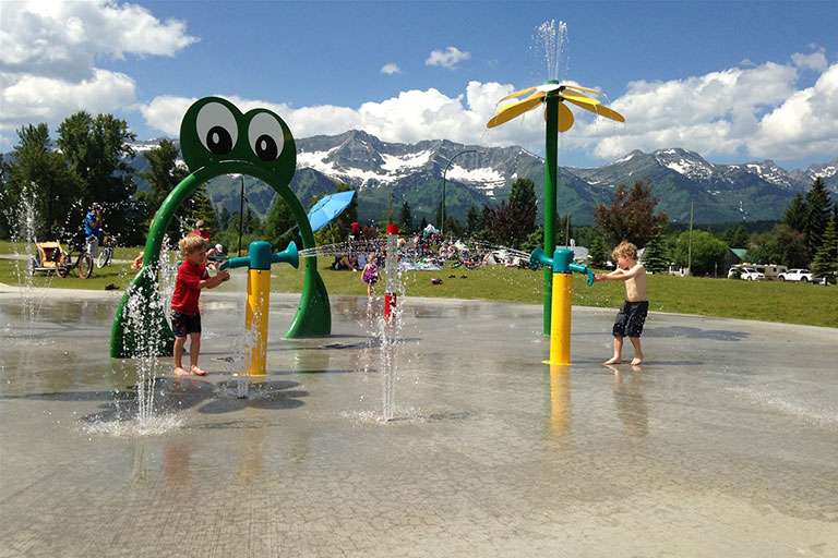 Outdoor Spray Park