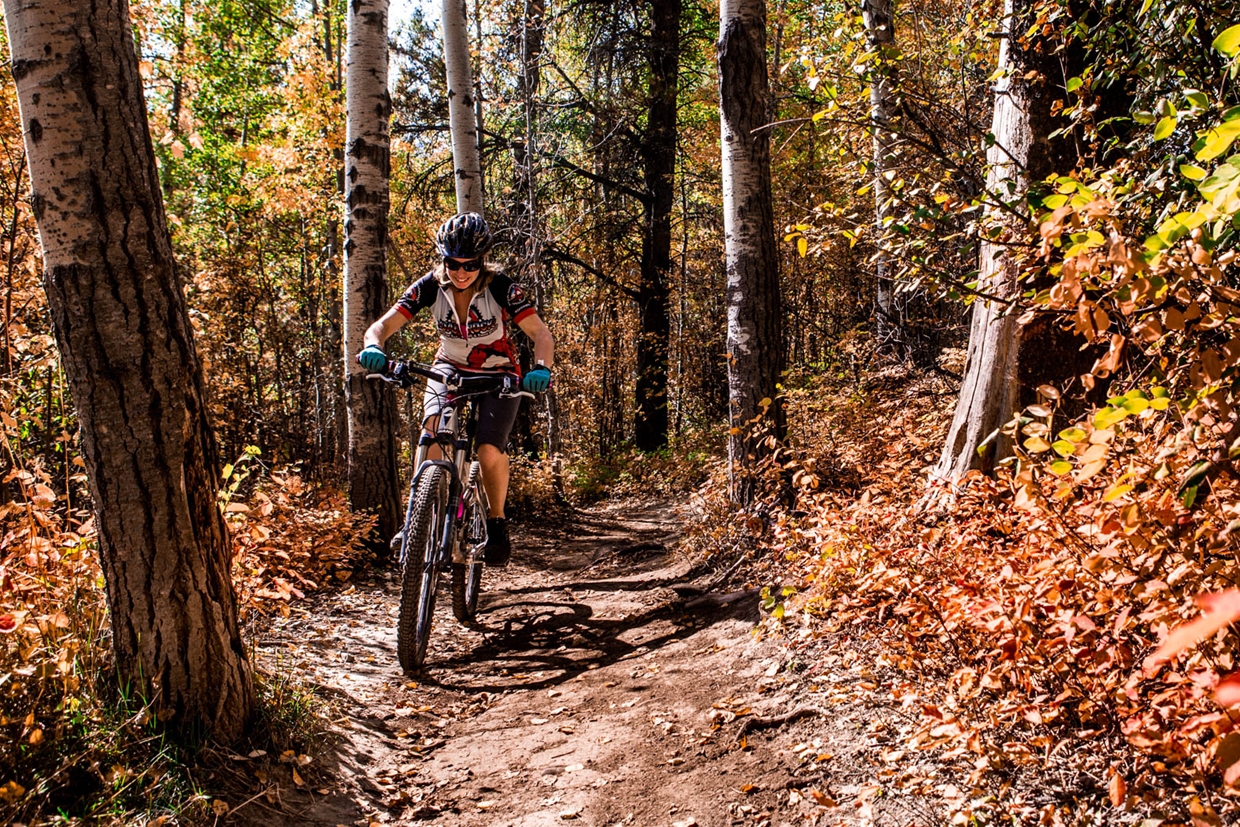 Riding Cemetery By-Pass in Fall