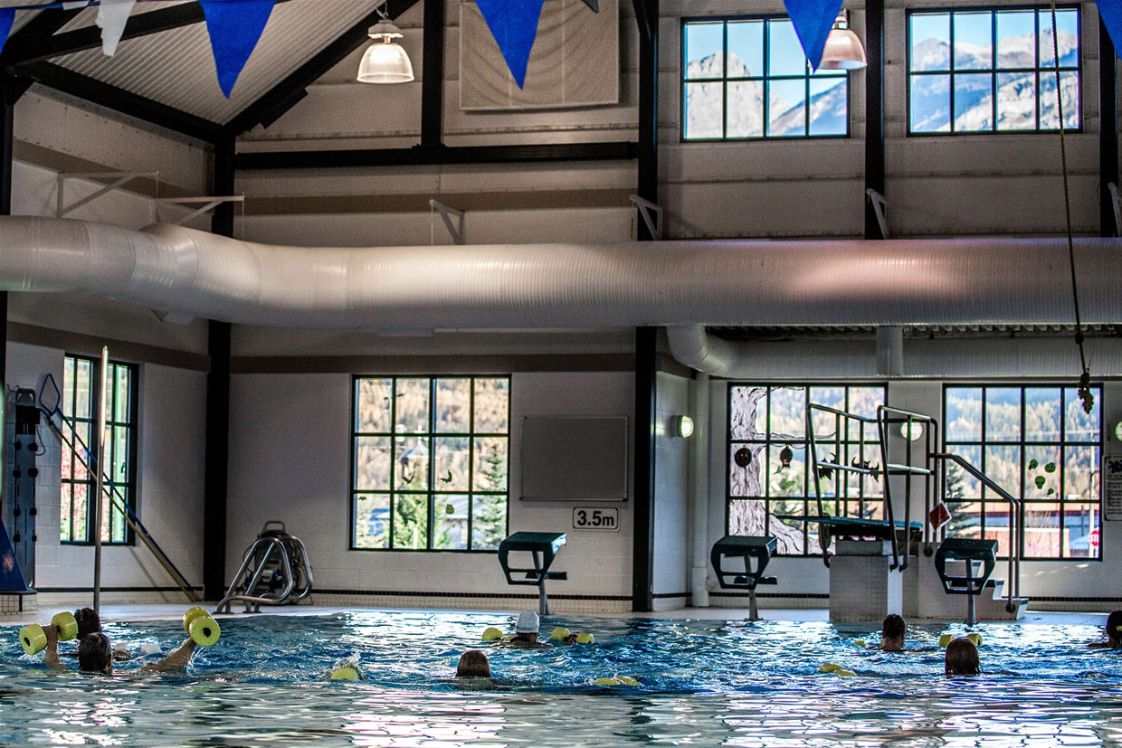 Aquatic Centre pool area