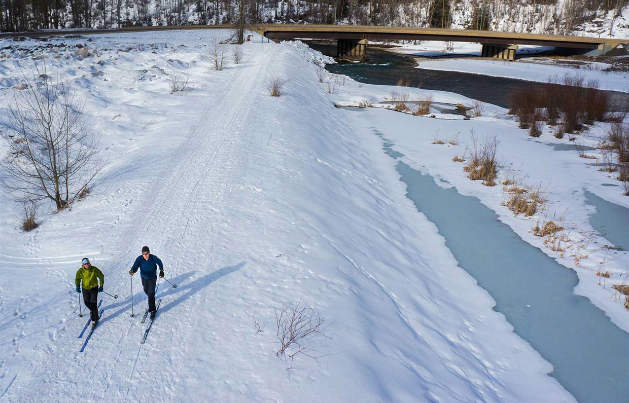Annex Park winter trails
