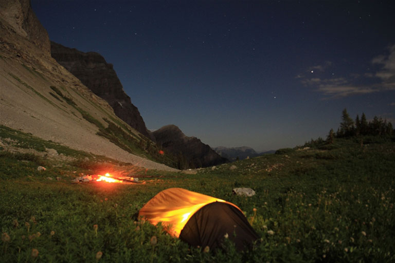 Camping on the Heiko's Trail 