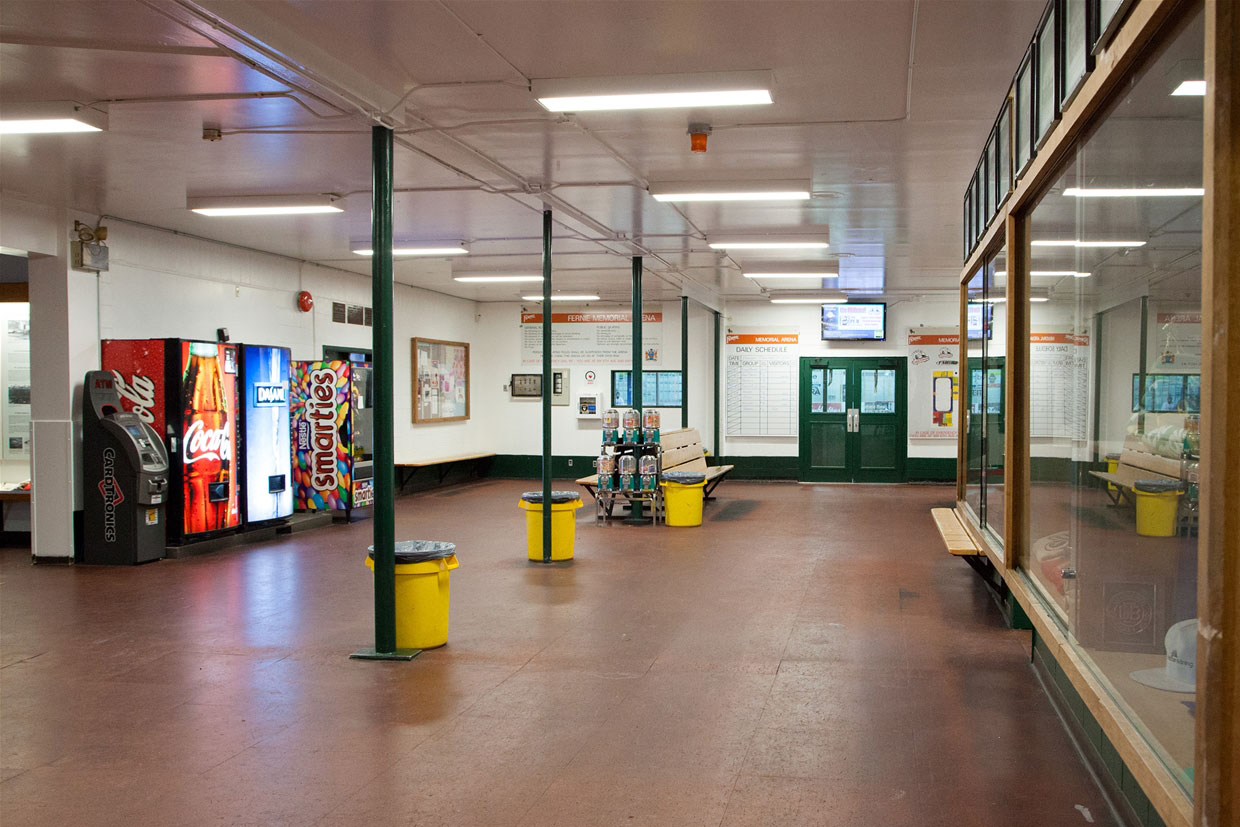 Memorial Arena interior
