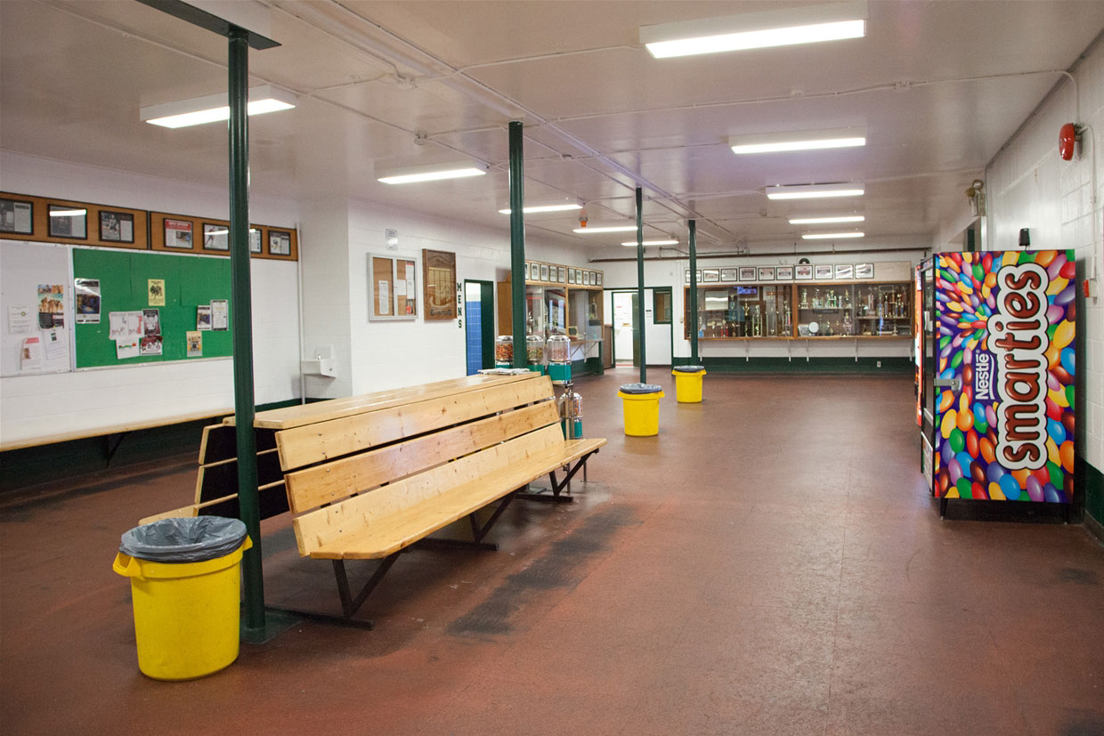 Memorial Arena interior