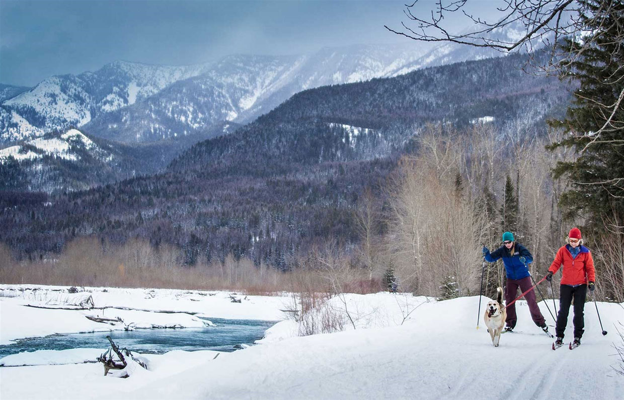 Annex Park winter trails