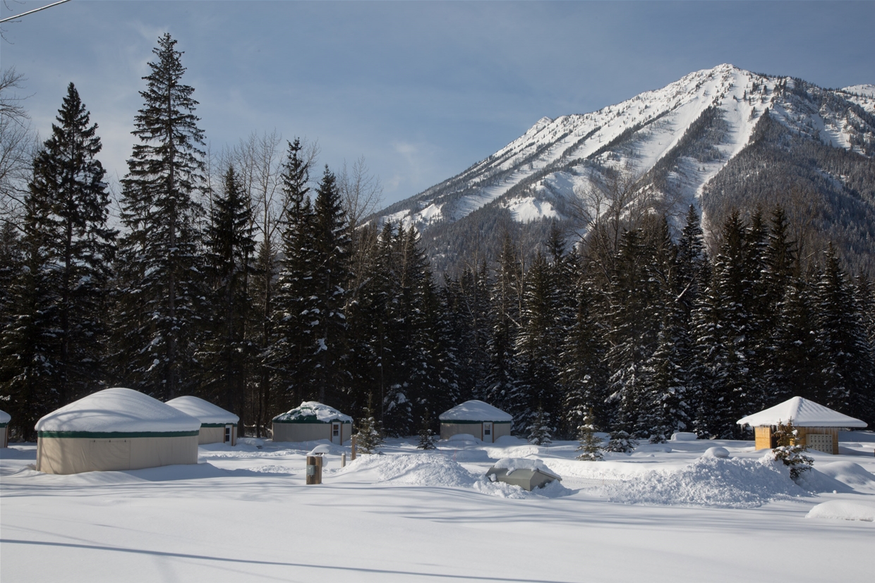 These luxury yurts offer the fun of camping without all the set up and gear requirements. 