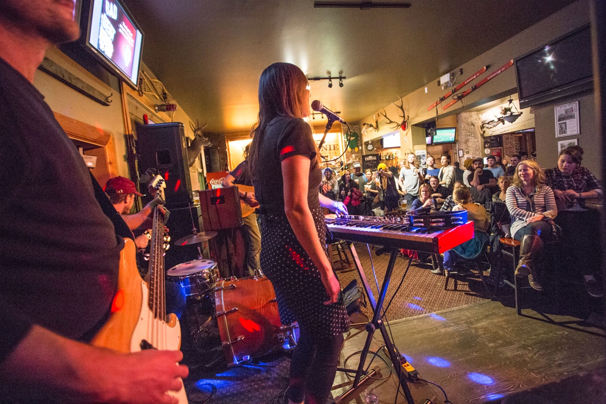 Live music at the Fernie Hotel Pub