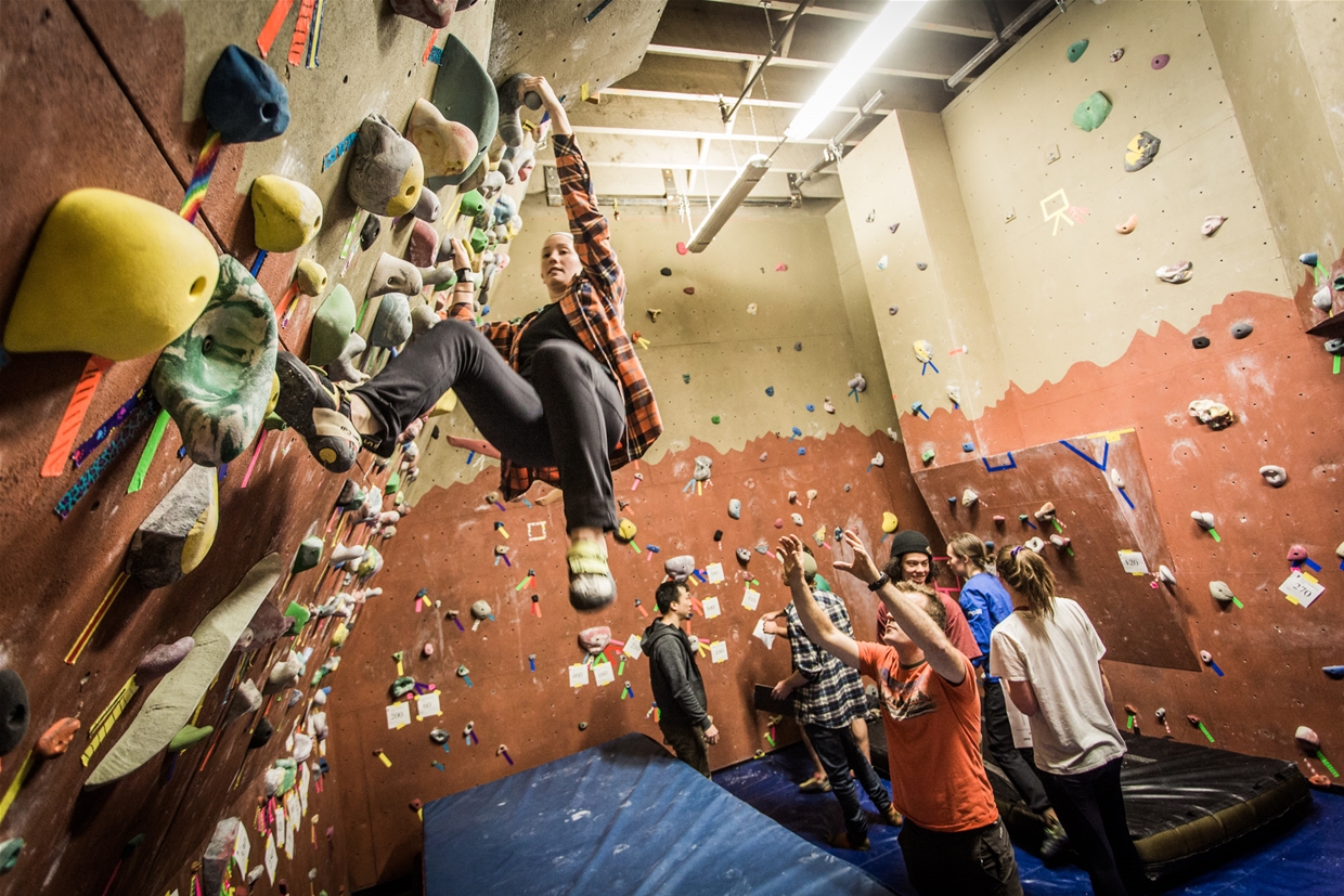 Bouldering at COTR