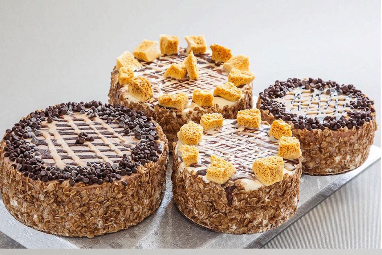 Ice Cream Cakes and Desserts