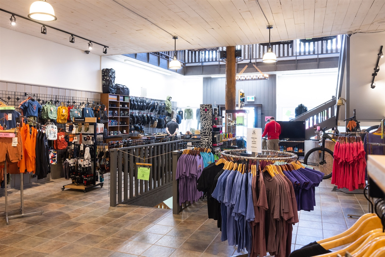 Ski Base - outdoor gear stockists in downtown Fernie
