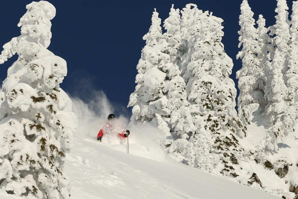 Huge powder rewards for your efforts!