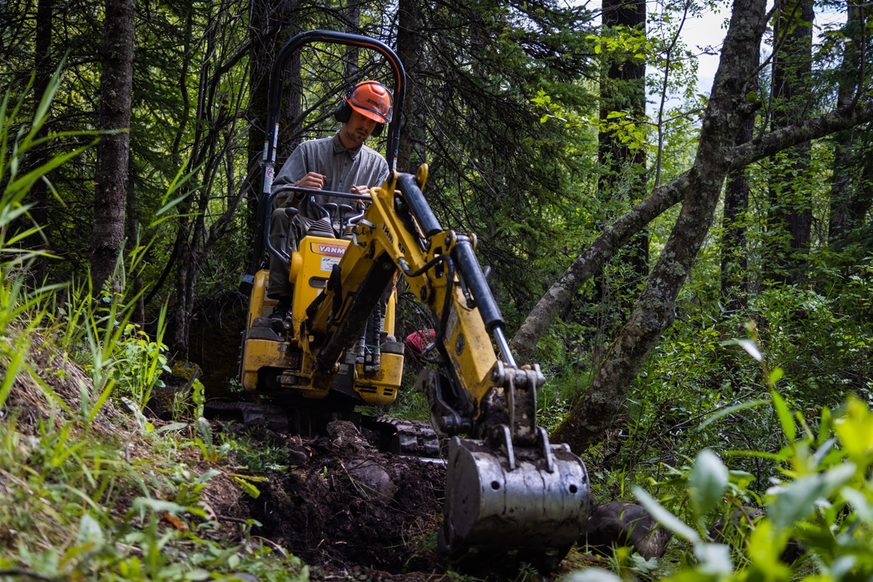 Volunteer trail crews meet regularly to fix and build Fernie's trails