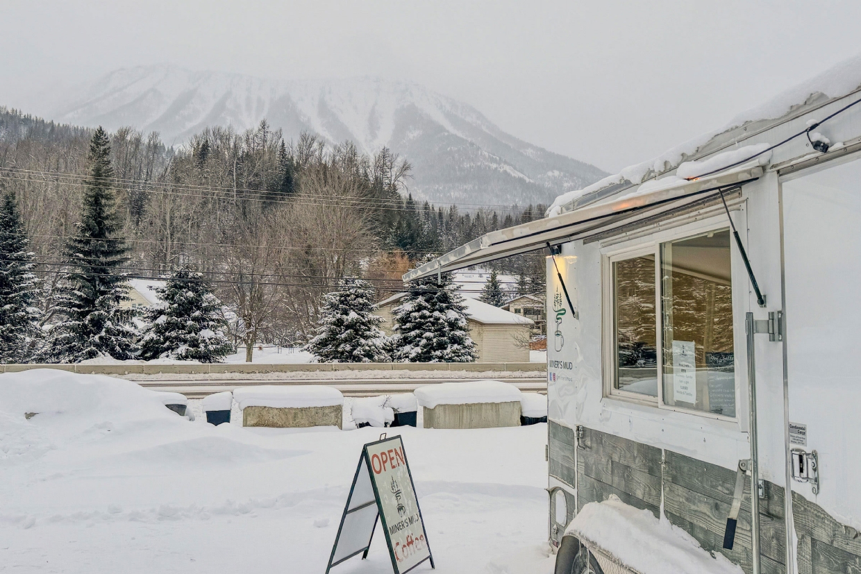 Miners Mud in Wintery Fernie