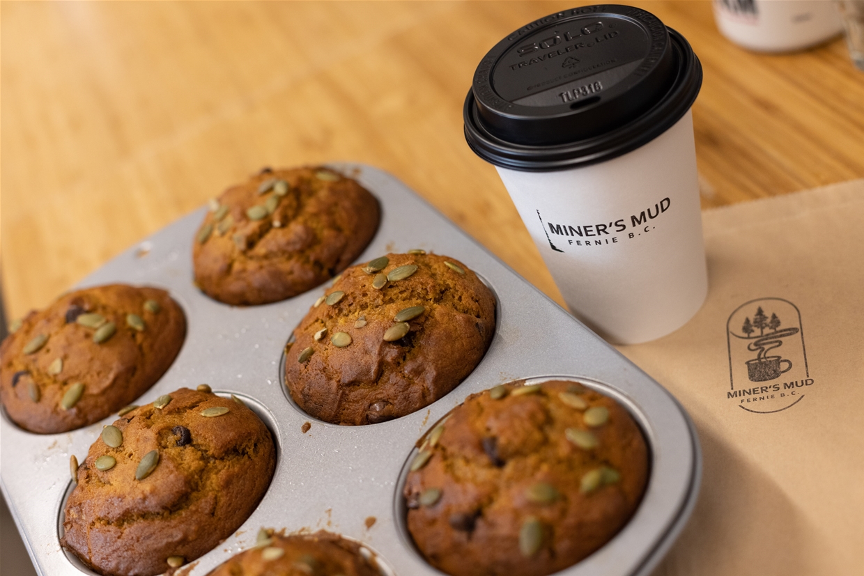 Grab your coffee and quick snack or six enroute to Fernie Alpine Resort